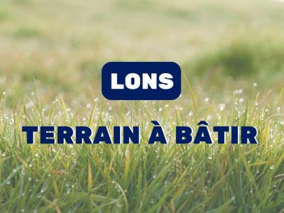 Vente Terrain LONS  64