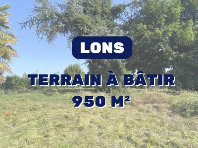 Vente Terrain LONS  64