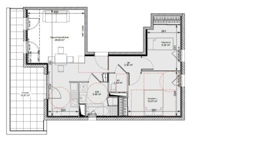 Location Appartement 3 pièces CHASSE-SUR-RHONE 38670