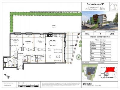Vente Appartement 4 pièces PAU 64000