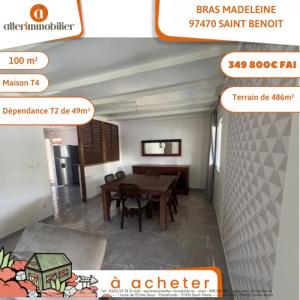 Vente Maison 5 pièces SAINT-BENOIT 97470