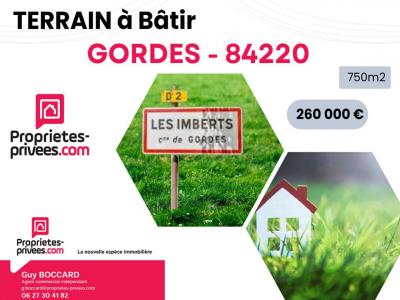 Vente Terrain GORDES 84220