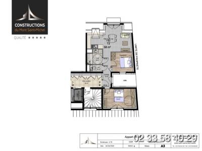 Vente Appartement 2 pièces GRANVILLE 50400