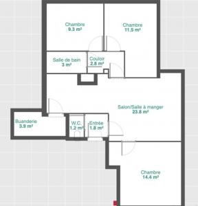 Location Appartement 4 pièces TOULOUSE 31000
