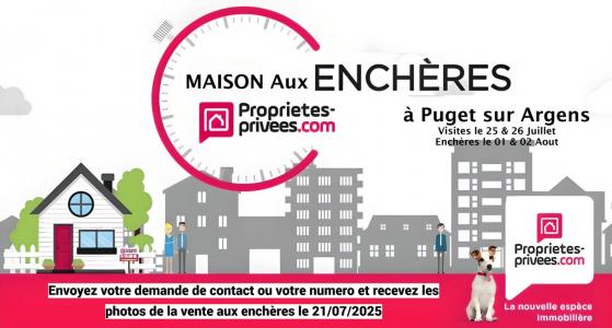 Vente Maison 6 pièces PUGET-SUR-ARGENS 83480