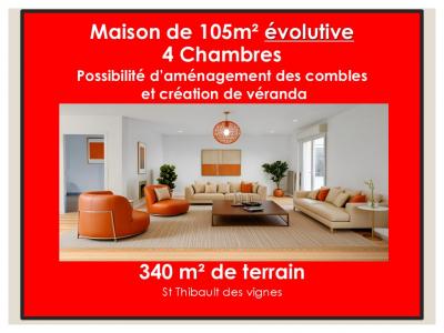 Vente Maison 6 pièces SAINT-THIBAULT-DES-VIGNES 77400