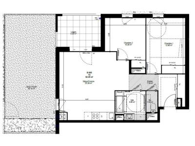 Location Appartement 3 pièces ALBERTVILLE 73200