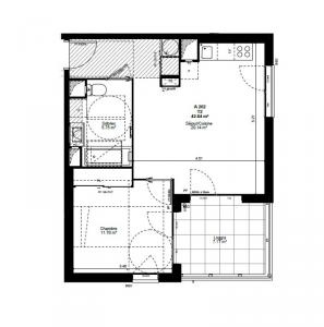 Location Appartement 2 pièces ALBERTVILLE 73200