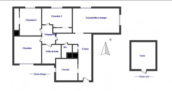 Vente Appartement 4 pièces SAINT-MAUR-DES-FOSSES 94100