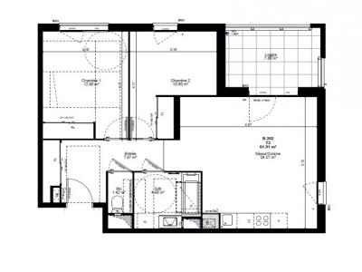 Location Appartement ALBERTVILLE  73