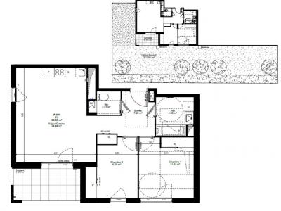 Location Appartement 3 pièces ALBERTVILLE 73200