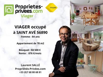 Vente Appartement 3 pièces SAINT-AVE 56890