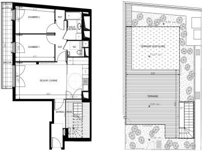 Vente Appartement 3 pièces PARIS-18EME-ARRONDISSEMENT 75018