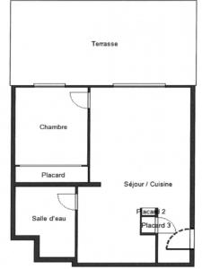 Location Appartement 2 pièces CLICHY-SOUS-BOIS 93390