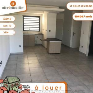 Location Appartement 2 pièces SAINT-GILLES-LES-BAINS 97434