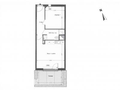Vente Appartement 2 pièces MONTPELLIER 34070