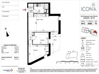 photo For rent Apartment ANGERS 49