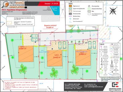 Vente Terrain SEGNY 01170