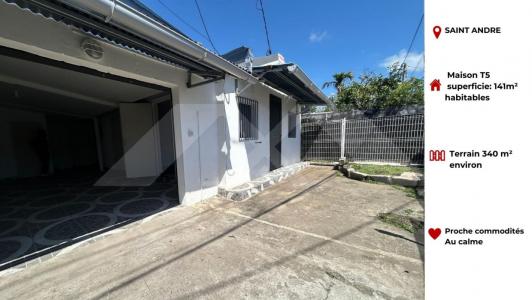 Vente Maison 5 pices SAINT-ANDRE 97440