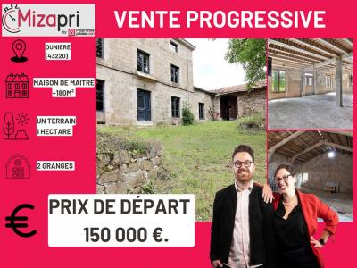 Vente Maison 6 pièces DUNIERES 43220