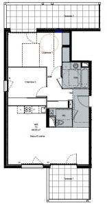 Location Appartement 3 pices CHAMBERY 73000