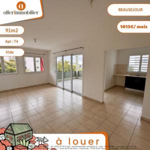 Location Appartement 4 pièces SAINTE-MARIE 97438