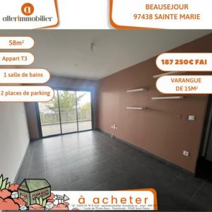 Vente Appartement 3 pièces SAINTE-MARIE 97438