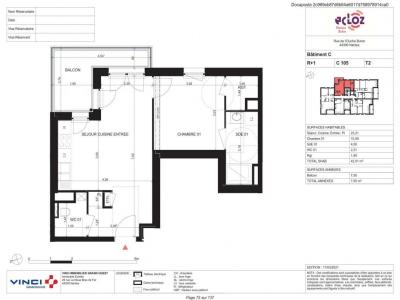 Location Appartement 2 pièces NANTES 44300