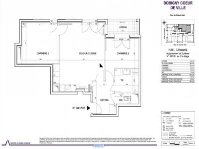 Vente Appartement 3 pièces BOBIGNY 93000