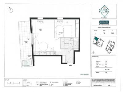 Location Appartement 2 pièces SAINT-HERBLAIN 44800