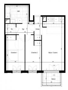 Location Appartement 3 pièces FRANCONVILLE 95130