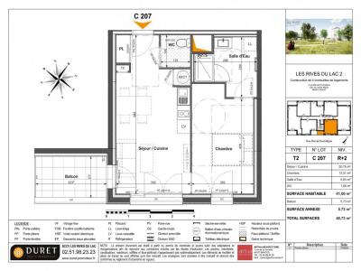 Location Appartement 2 pièces CHOLET 49300