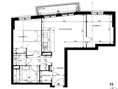 Location Appartement 3 pices BLANC-MESNIL 93150