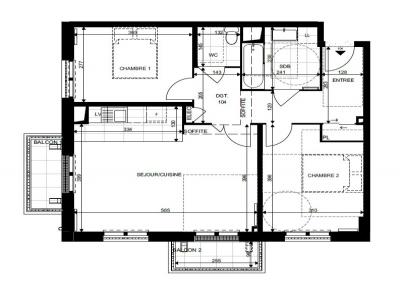 Location Appartement 3 pices BLANC-MESNIL 93150