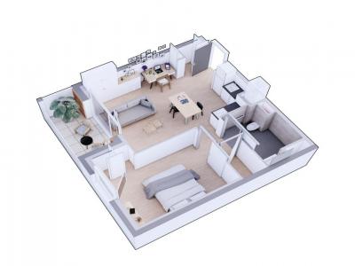 For rent Apartment ANGERS 