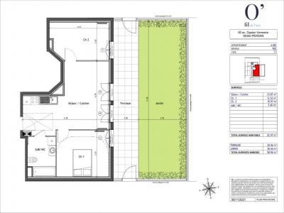 Location Appartement 3 pices PERSAN 95340