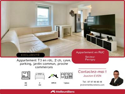 Vente Appartement 3 pièces PERRIGNY 39570