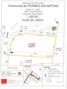 Vente Terrain PERNES 62550