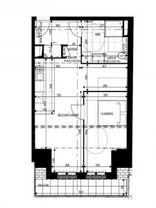 Location Appartement 2 pices BLANC-MESNIL 93150