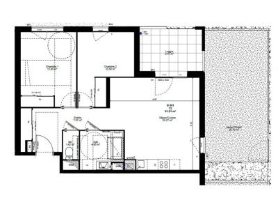 Location Appartement 3 pièces ALBERTVILLE 73200