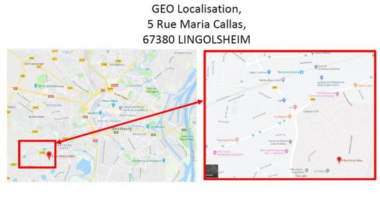 Location Appartement 2 pièces LINGOLSHEIM 67380