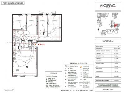 Location Appartement 5 pices PONT-SAINTE-MAXENCE 60700