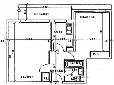 Location Appartement 2 pices NANTES 44000