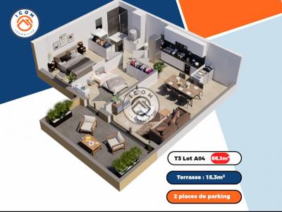 Vente Appartement 3 pices PORTO-VECCHIO 20137