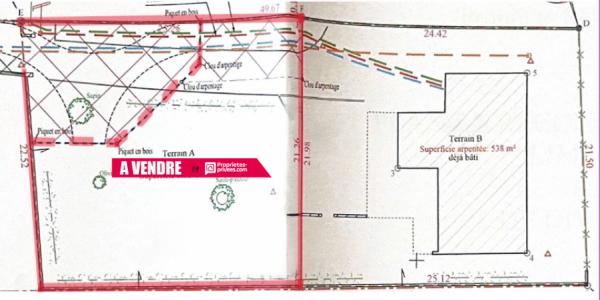Vente Terrain ENTRAIGUES-SUR-LA-SORGUE 84320