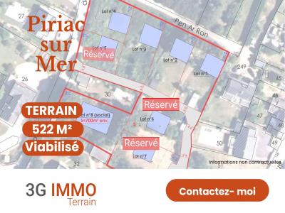 Vente Terrain PIRIAC-SUR-MER 44420