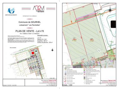 photo For sale Land GOURHEL 56