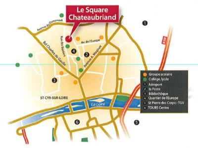 Location Appartement 2 pièces TOURS 37100