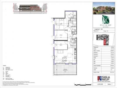 Location Appartement 4 pièces WATTIGNIES 59139