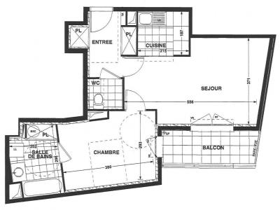 Location Appartement 2 pièces SAINT-HERBLAIN 44800